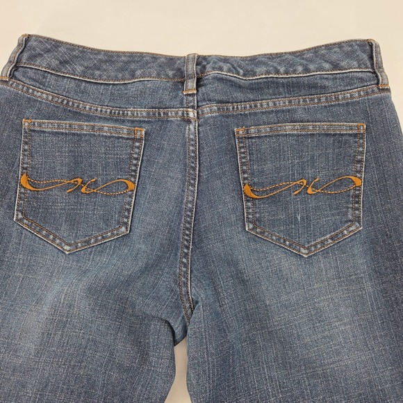 Tommy Hilfiger Bootcut Jeans Womens 10/12 Blue Denim Stretch Minimalist Indie - Picture 7 of 9